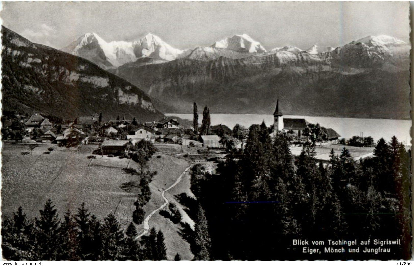 Blick Vom Tschingel Auf Sigriswil - Sigriswil