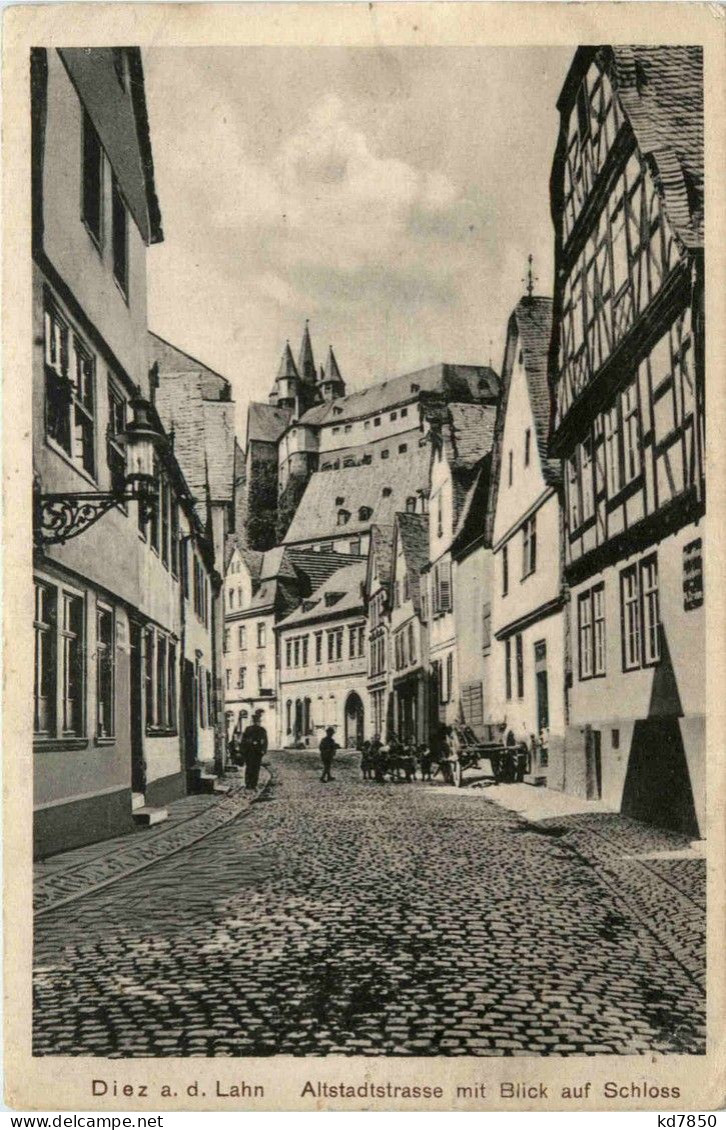 Diez A D Lahn - Altstadtstrasse - Diez