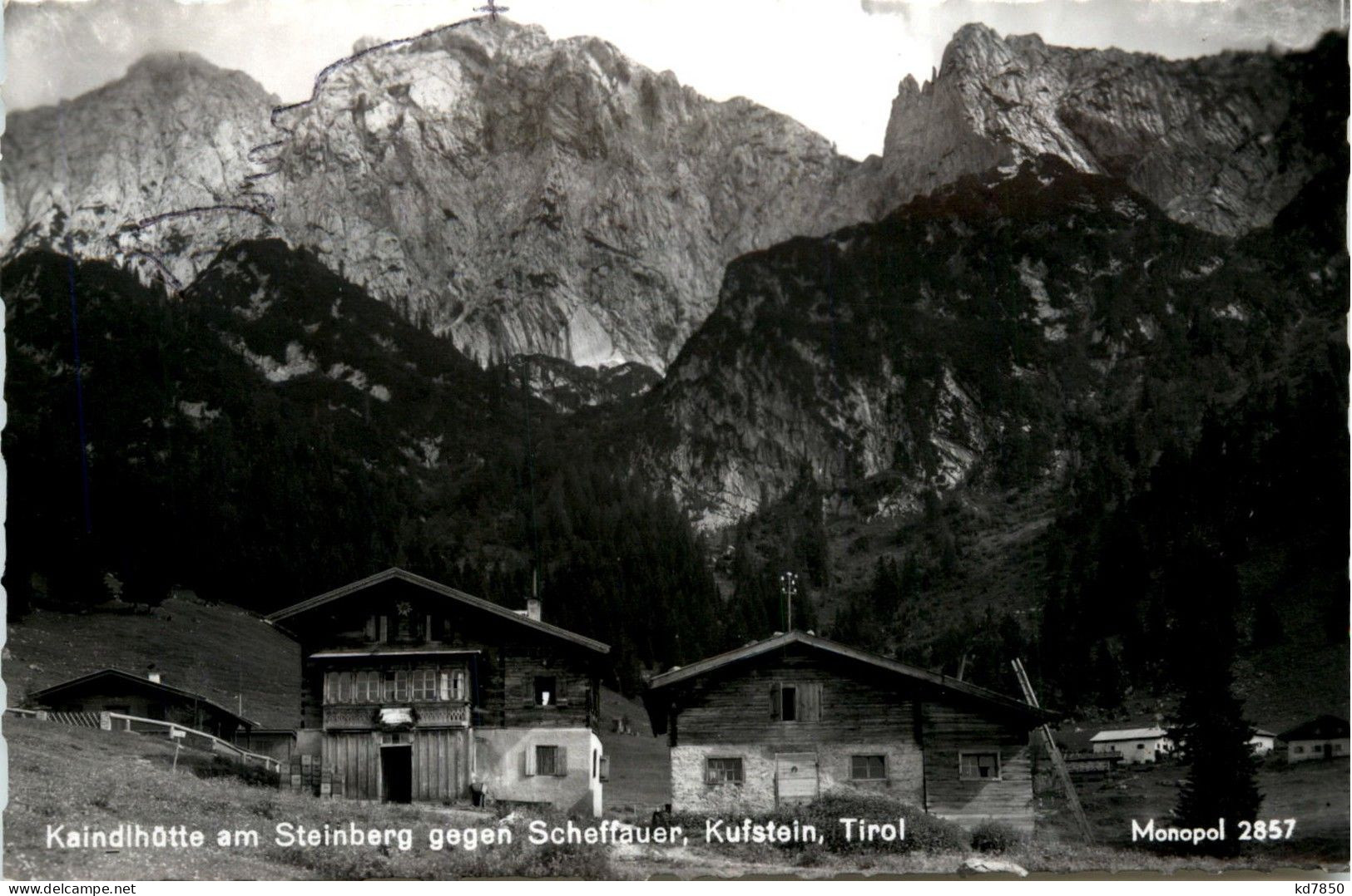 Kaindlhütte Mit Steinberg Gegen Scheffauer - Kufstein