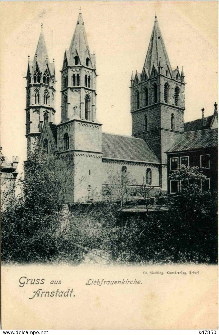 Arnstadt/Thüri. - Liebfrauenkirche - Arnstadt