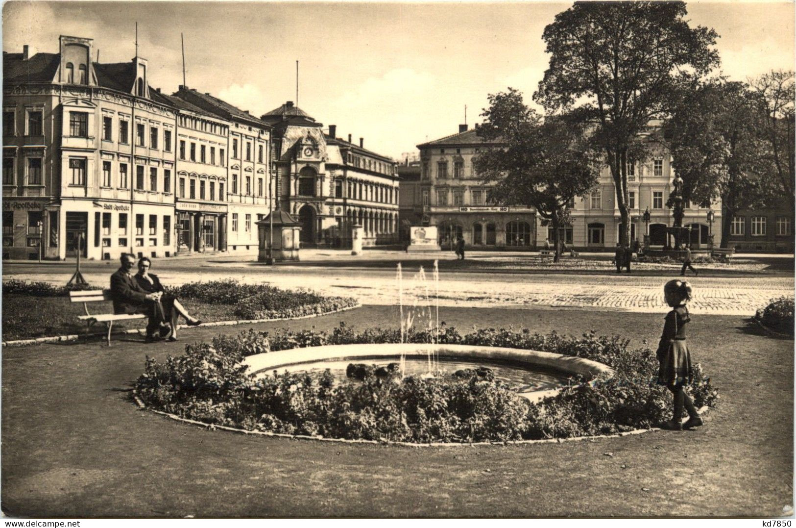 Meiningen - Platz Der Republik - Meiningen