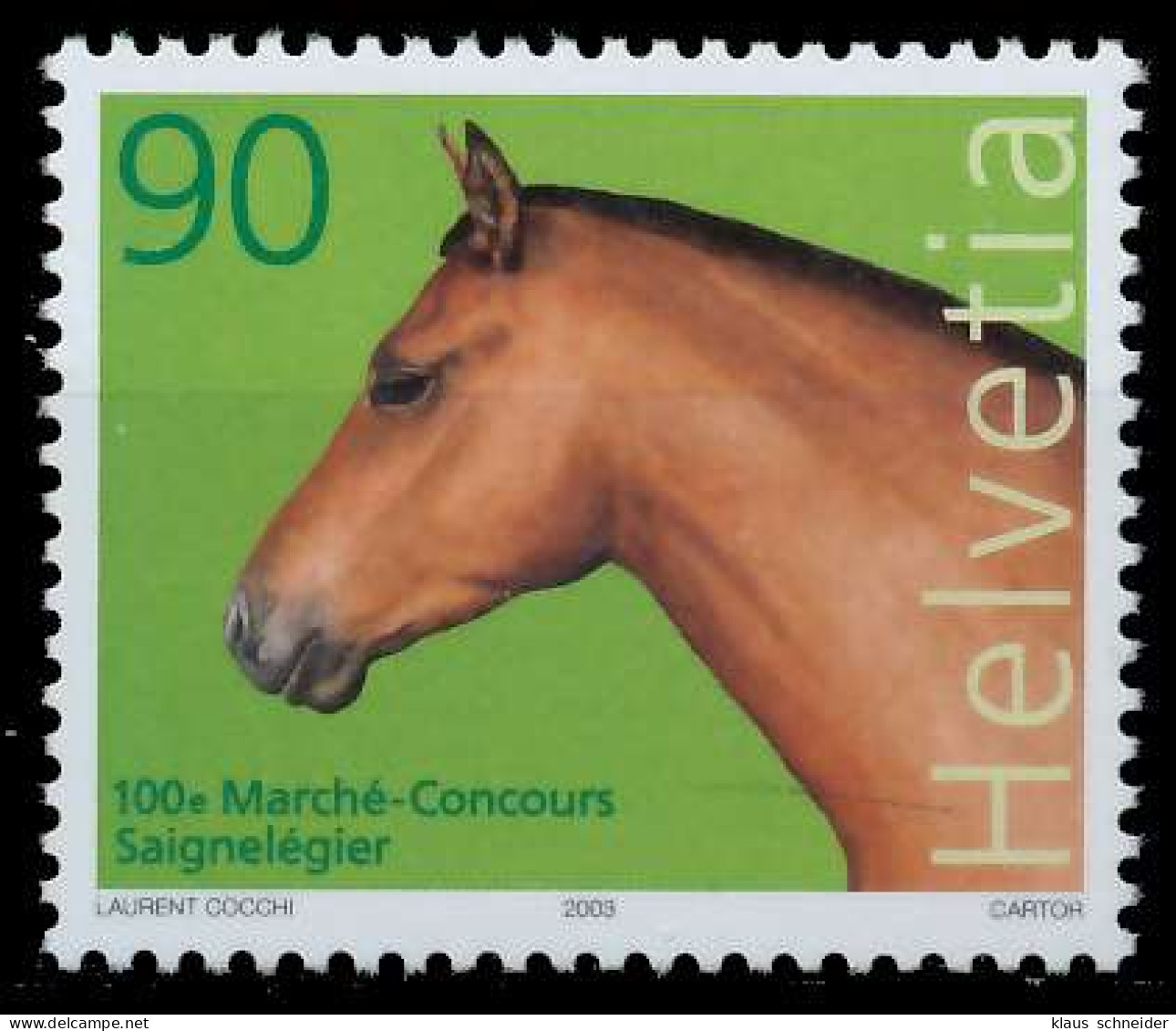 SCHWEIZ 2003 Nr 1829 Postfrisch X64BFE6 - Unused Stamps
