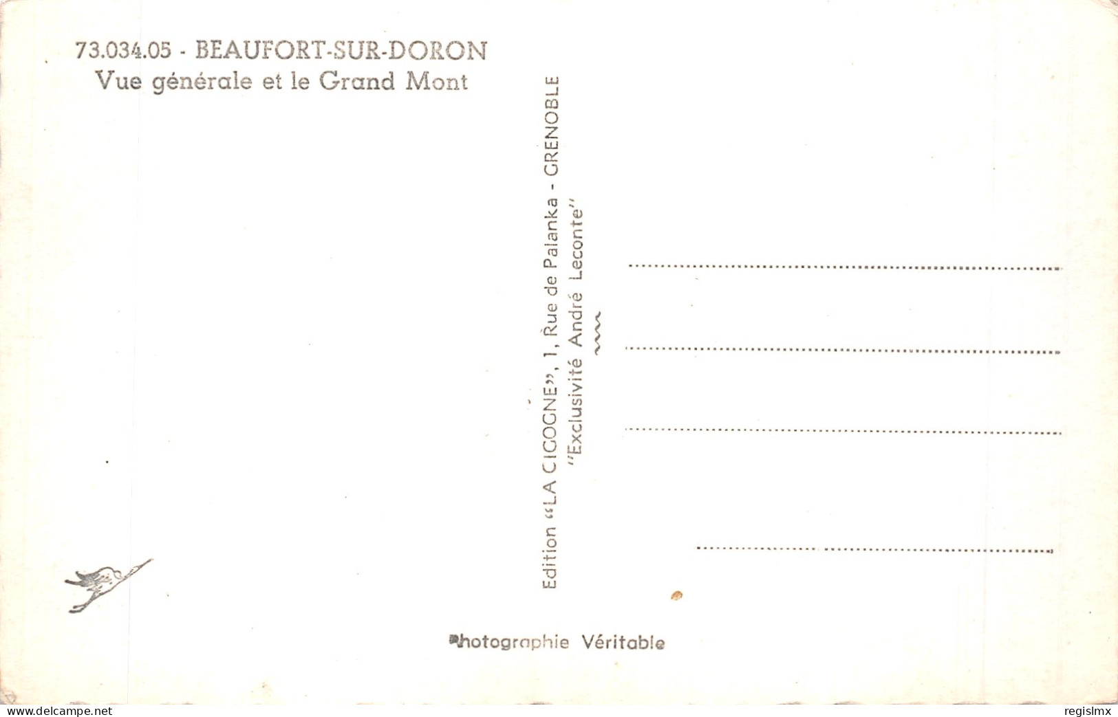 73-BEAUFORT SUR DORON-N°2139-H/0297 - Beaufort