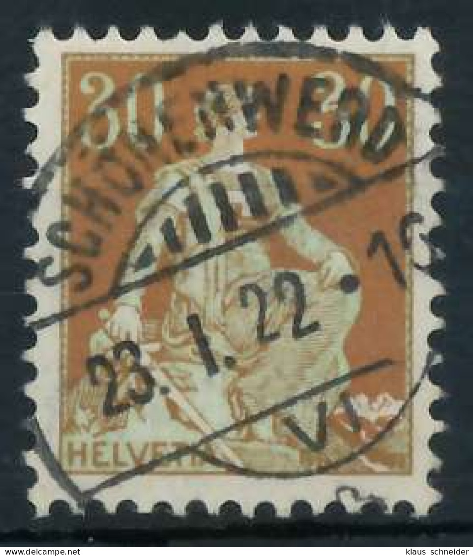 SCHWEIZ 1908 Nr 104 Zentrisch Gestempelt X6C2B32 - Used Stamps