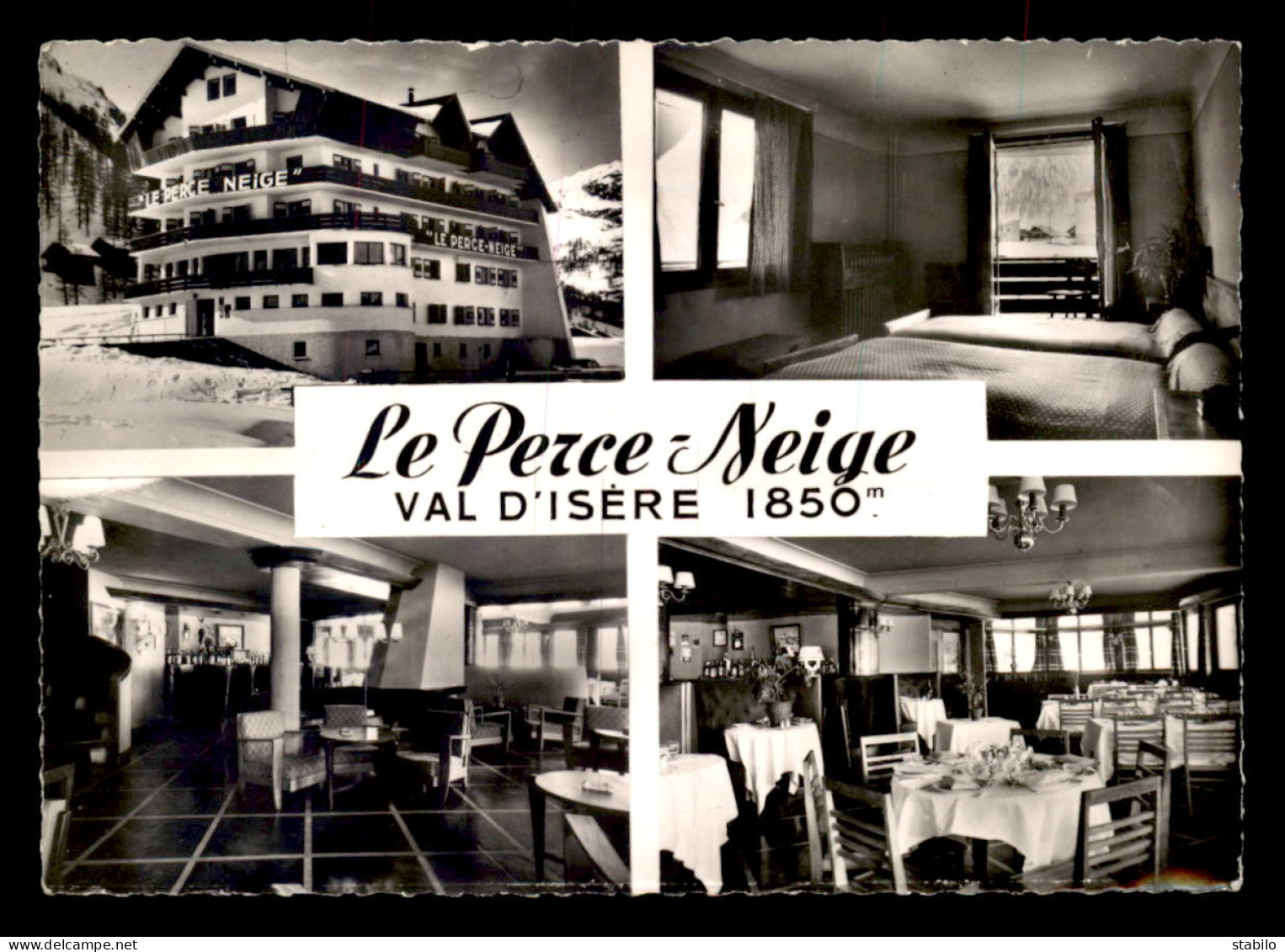 73 - VAL D'ISERE -  HOTEL LE PERCE-NEIGE - ALEX CAILLAUD PROPRIETAIRE - Val D'Isere