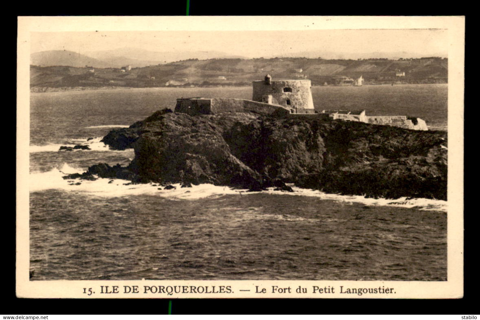 83 - ILE DE PORQUEROLLES - LE FORT DU PETIT LANGOUSTIER - Porquerolles