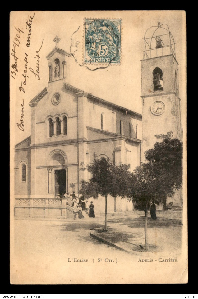 83 - ST-CYR-SUR-MER - L'EGLISE - Saint-Cyr-sur-Mer