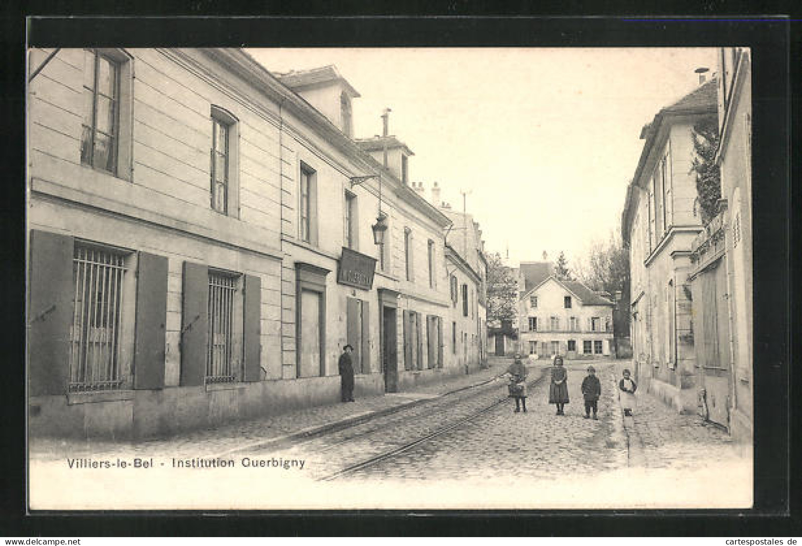 CPA Villiers-le-Bel, Institution Guerbigny  - Villiers Le Bel