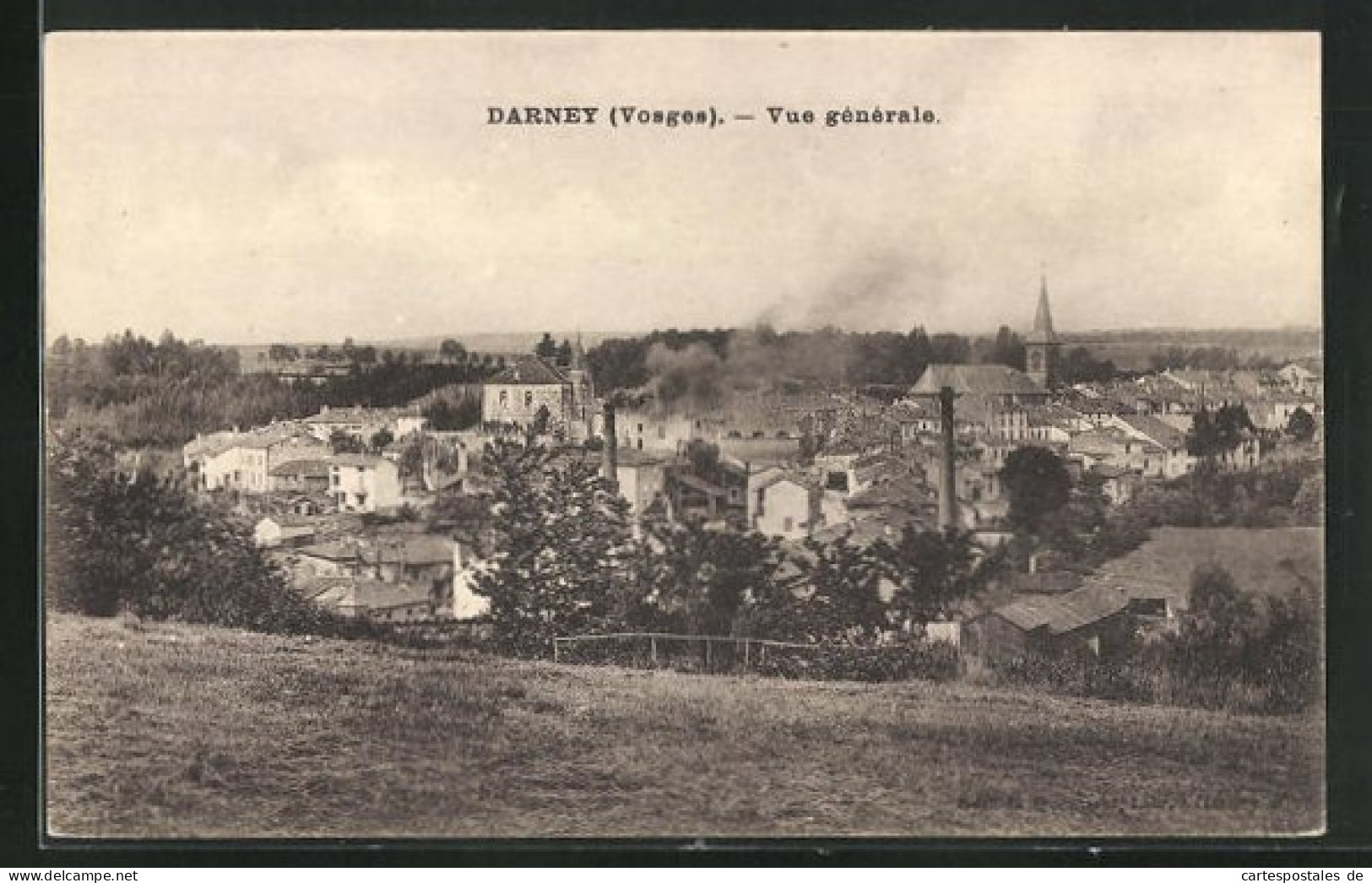 CPA Darney, Vue Générale  - Darney