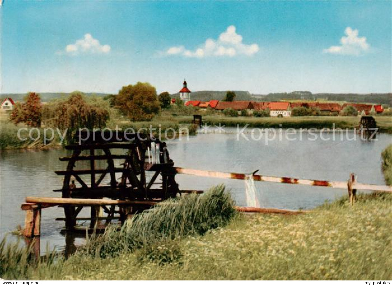 73863171 Erlangen Wasserraeder An Der Pegnitz Bei Moehrendorf Erlangen - Erlangen