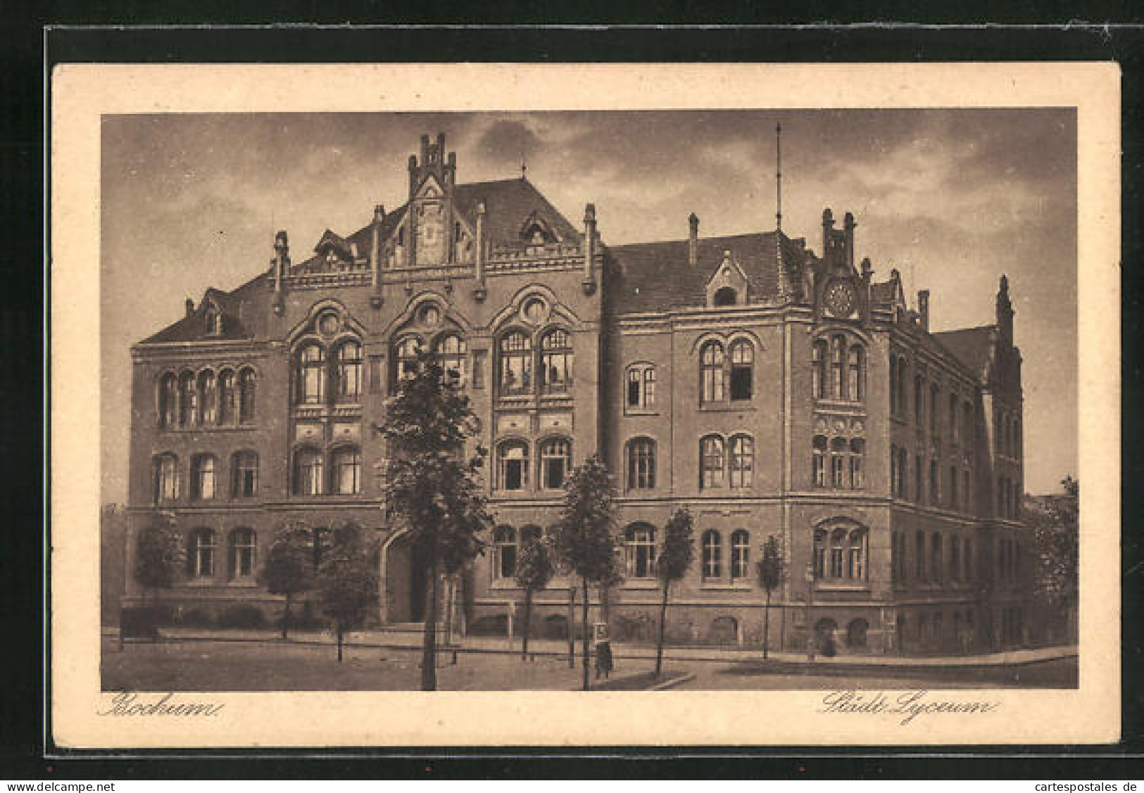 AK Bochum, Städt. Lyceum  - Bochum