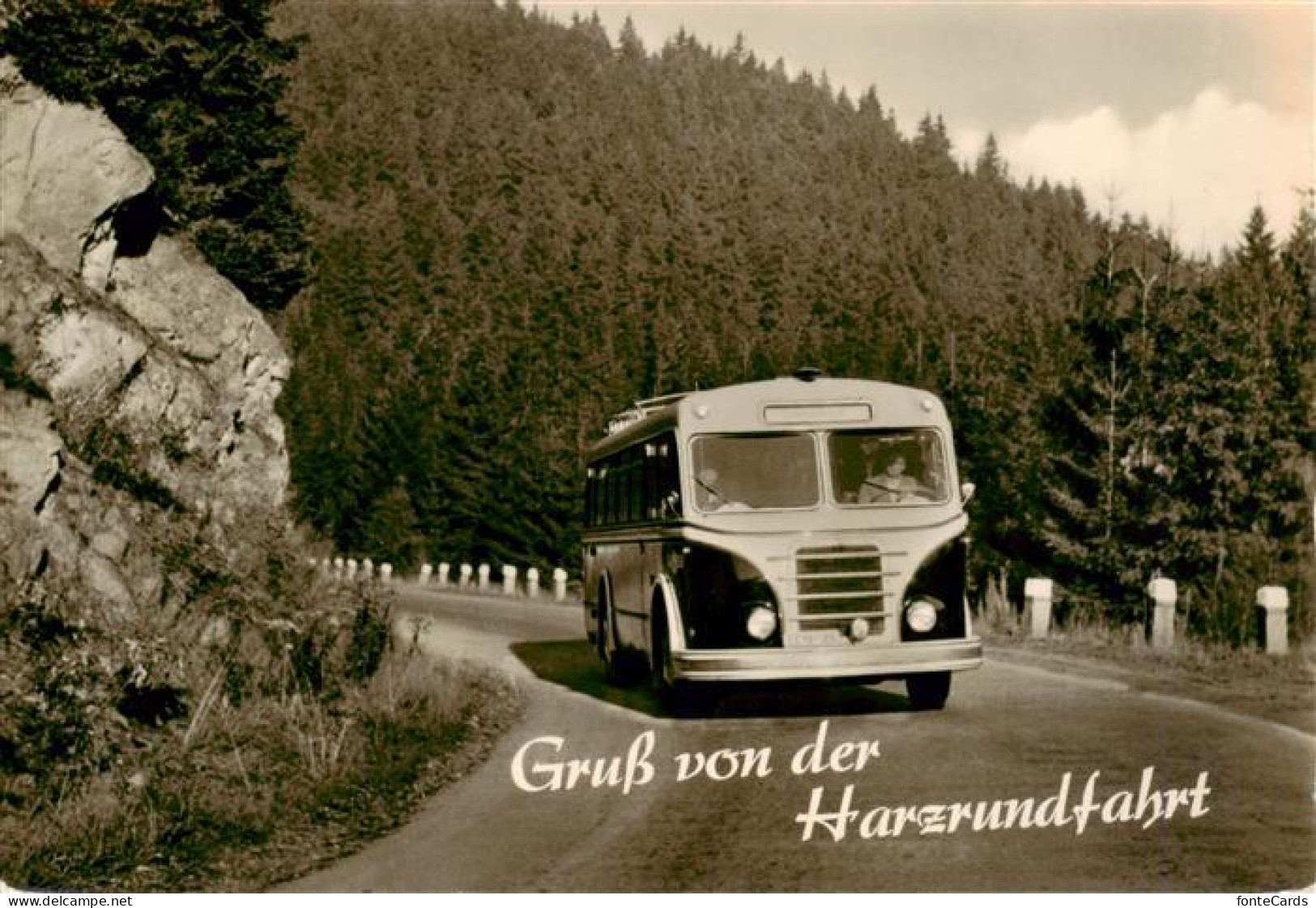 73923910 Auto_West_Virginia_USA Harzrundfahrt Bus  - Autres & Non Classés