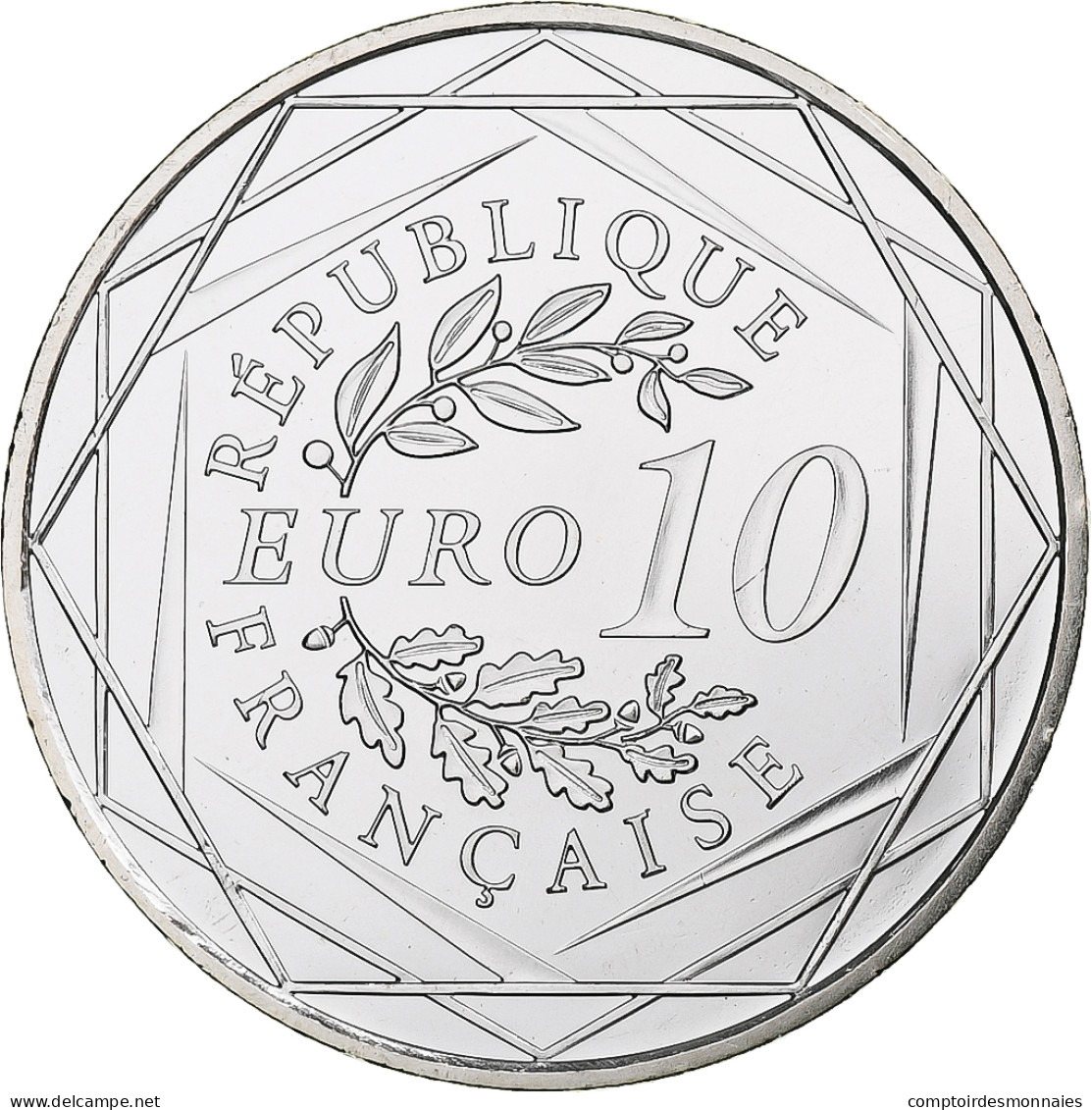 France, 10 Euro, Hercule, 2012, Monnaie De Paris, Argent, SPL - France