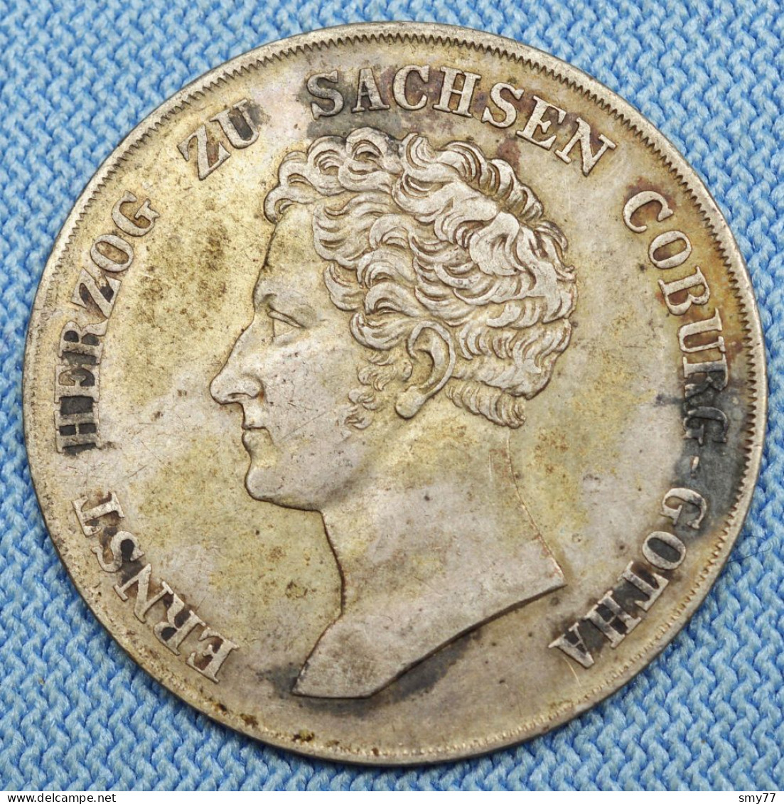 Sachsen Coburg Gotha • 20 Kreuzer 1836 • R •  F. Vzgl  / XF / SUP • Ernst I • Mint.: 44'770 • Saxe / Saxony • [24-740] - Autres & Non Classés