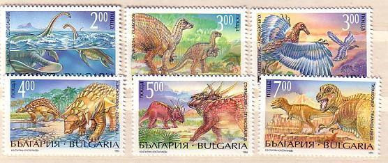 1994   DINOSAURS   6 V.-MNH  BULGARIA / Bulgarie - Nuovi