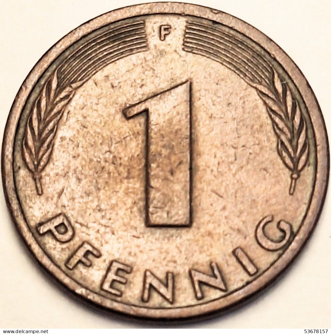 Germany Federal Republic - Pfennig 1981 F, KM# 105 (#4484) - 1 Pfennig