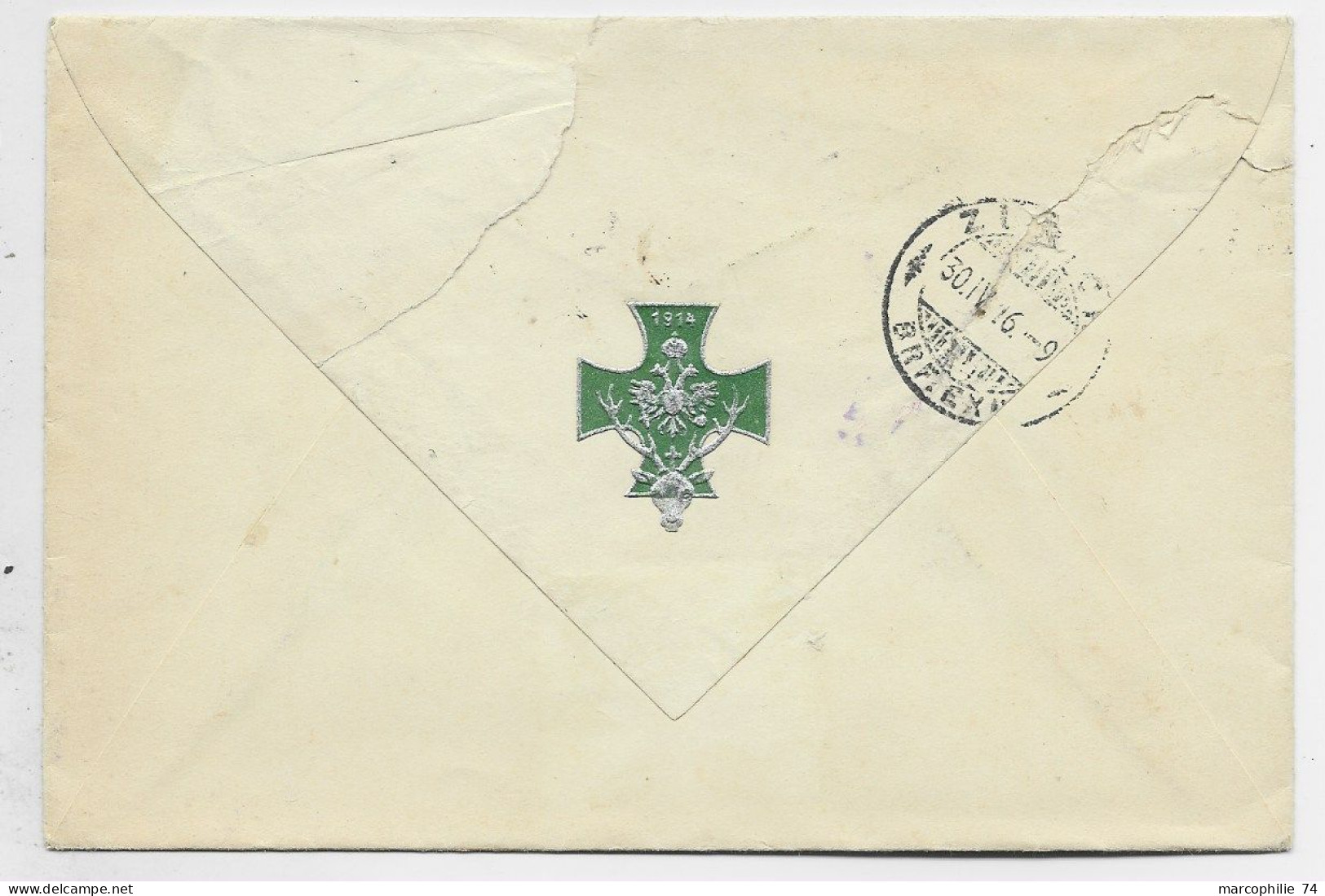 AUSTRIA 5 HELLER +10HX2 LETTRE COVER BRNO 1916 TO ZURICH SUISSE CENSURE - ...-1918 Vorphilatelie