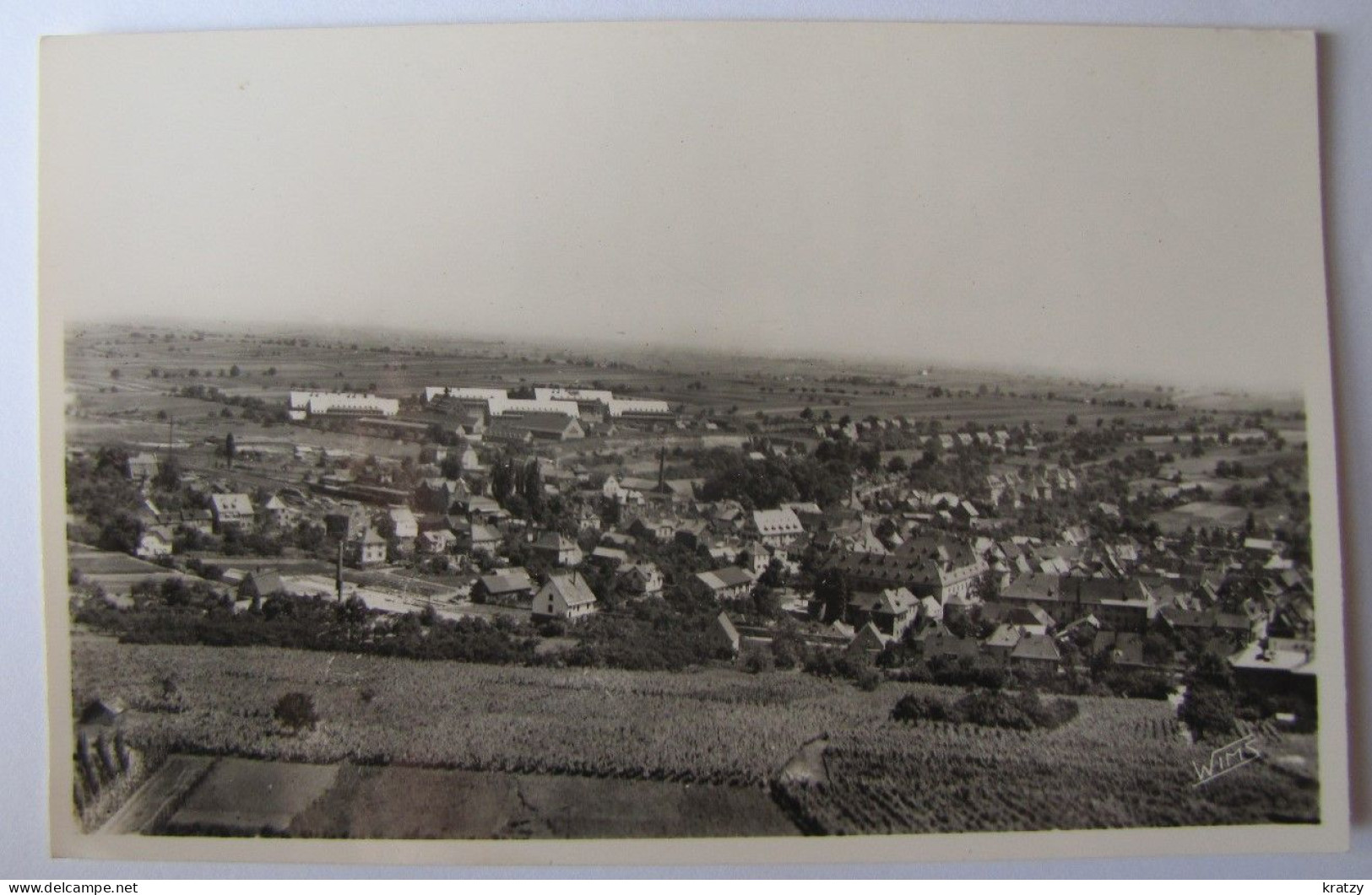 ALLEMAGNE - RHENANIE-PALATINAT - BAD BERGZABERN - Panorama - 1951 - Bad Bergzabern