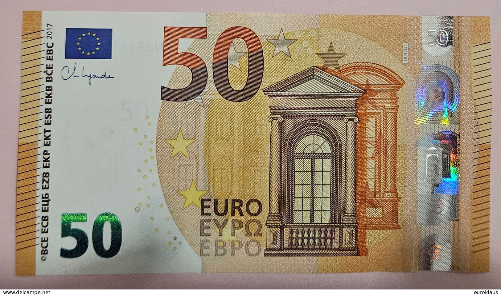 U047D1 CHARGE 14 UE314* UNC NEUF - 50 Euro