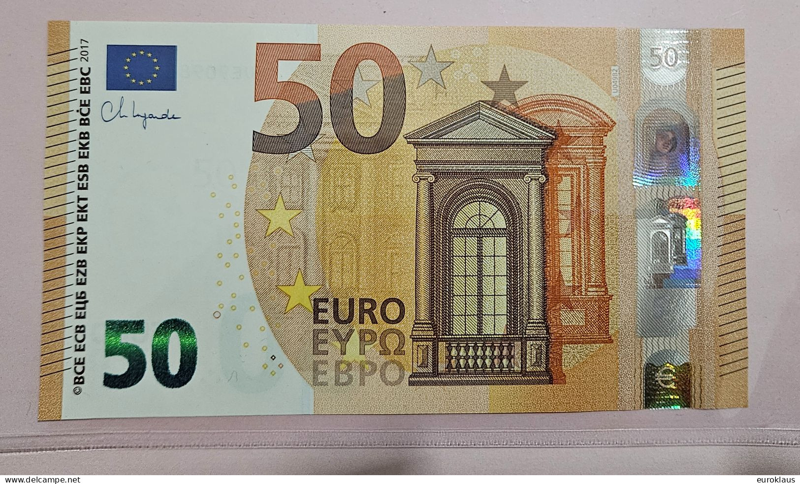 U049B2 CHARGE 09 UE909* UNC NEUF - 50 Euro