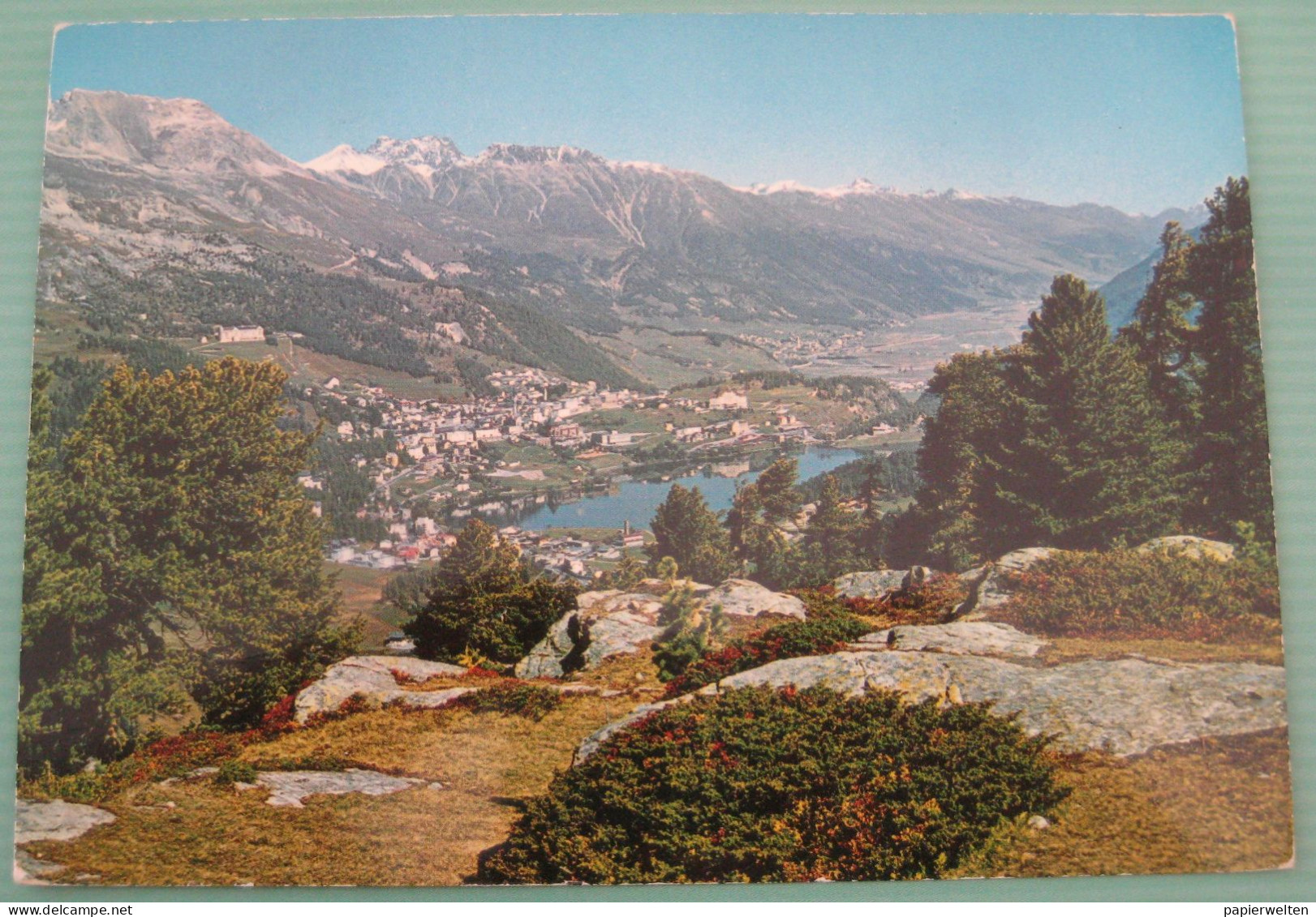 St. Moritz (GR) - Panorama Vom Hahnensee - Saint-Moritz