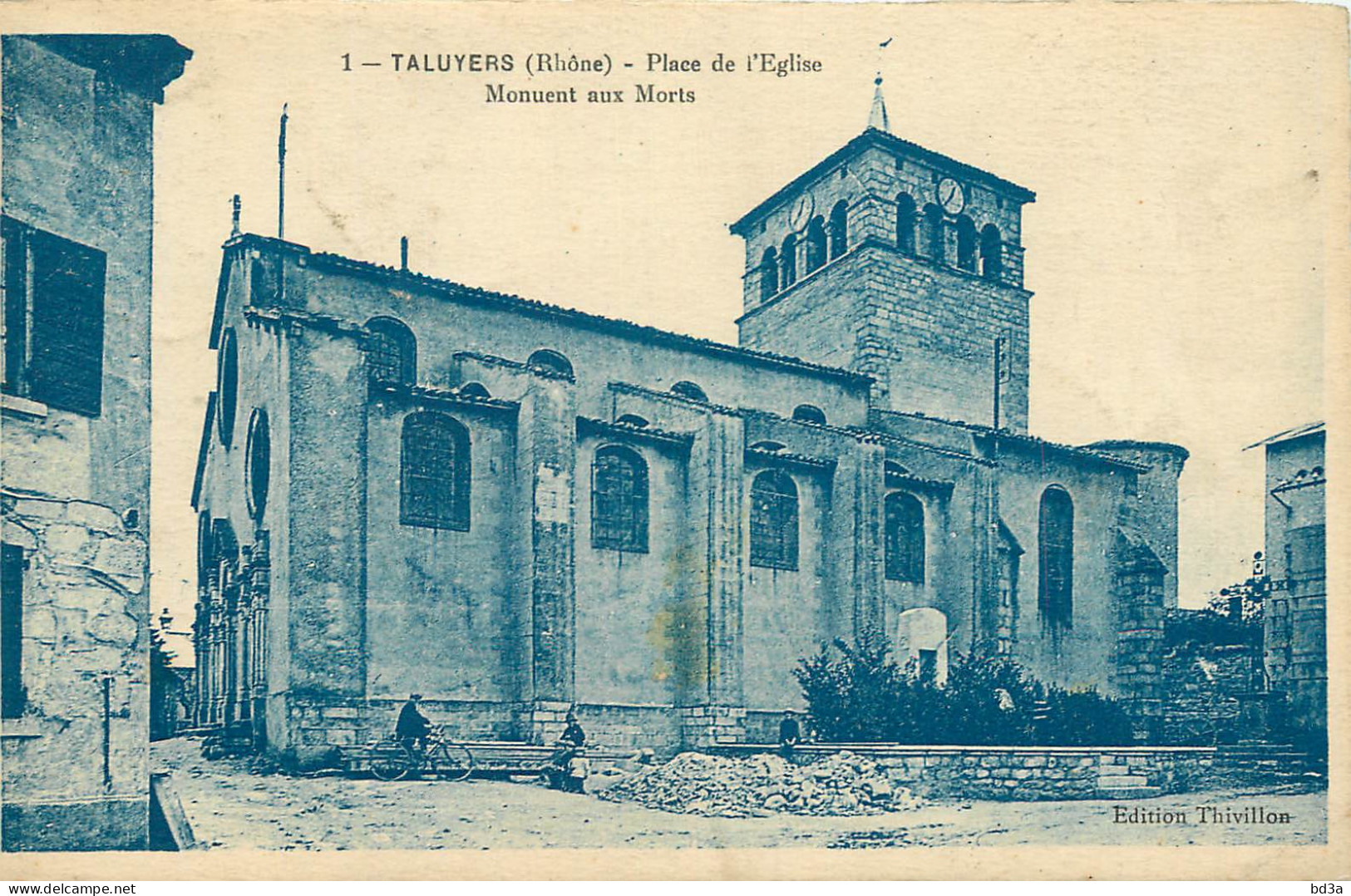  69 TALUYERS  Place De L'Eglise  Monument Aux Morts - Tarare