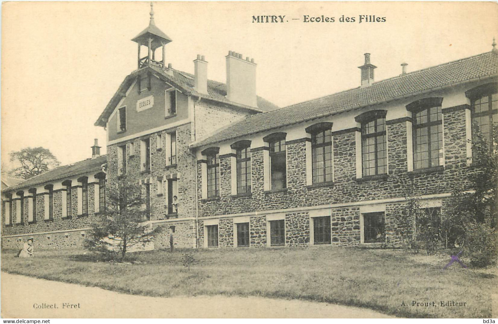  77  MITRY  L'ECOLE DES FILLES - Mitry Mory