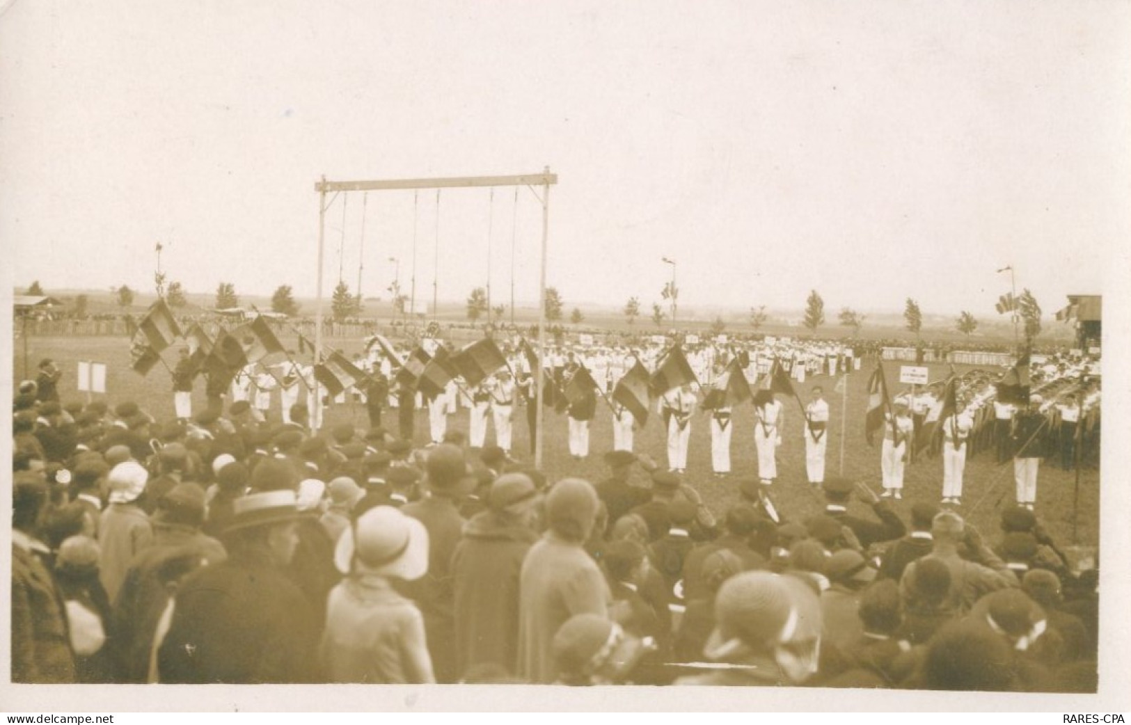 02 SAINT QUENTIN - Fete Fédérale De Gymnastique De 1910  - CPA PHOTO - TTB - Saint Quentin