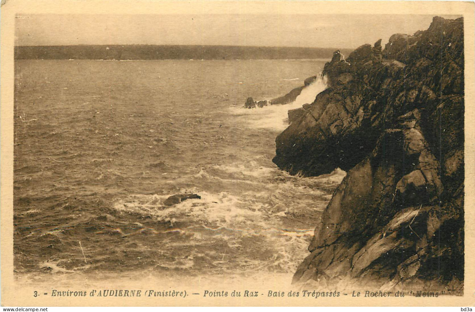  14   AUDIERNE  POINTE DU RAZ  BAIE DES TREPASSES - Cléden-Cap-Sizun