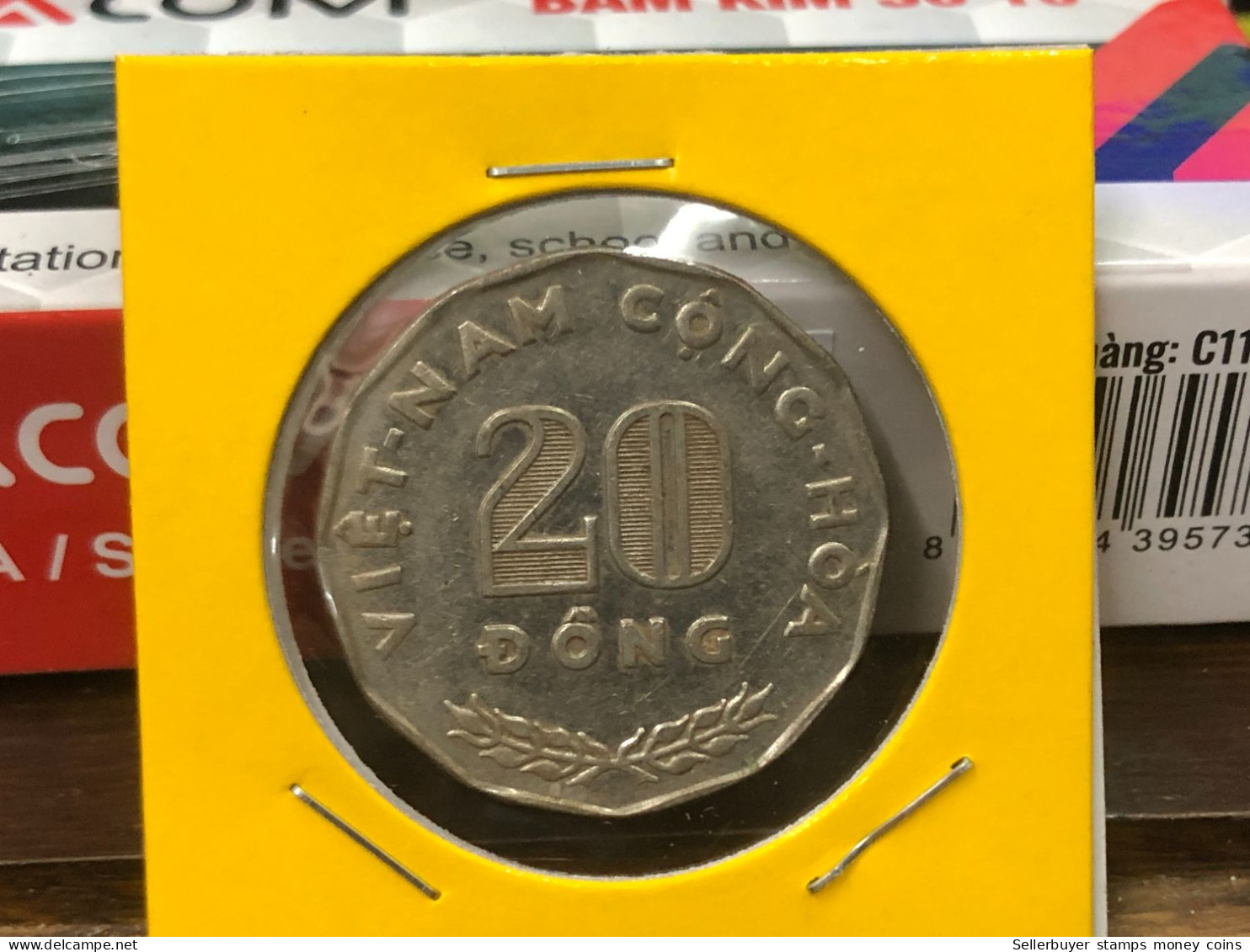 SOUTH VIET-NAM COINS 20 DONG 1968 KM#10-NICKEL CLAD STEEL -1 Pcs- Aunc No 1 - Vietnam