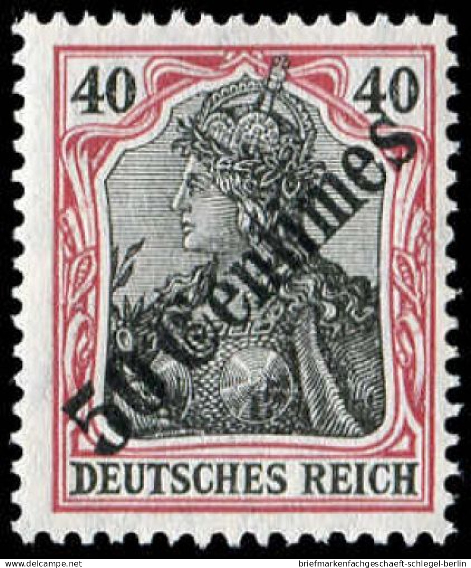 Deutsche Auslandspost Türkei, 1912, 51, Postfrisch - Maroc (bureaux)