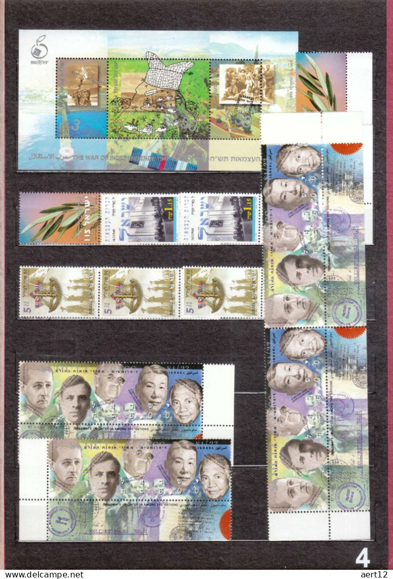 Israel, Michel catalog value: 830,8 EUR, Colection with Album