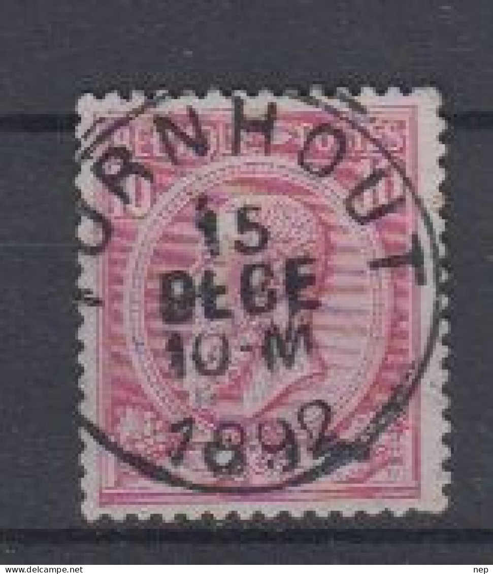 BELGIË - OBP - 1884/91 - Nr 46 T0 (TURNHOUT) - Coba + 2.00 € - 1884-1891 Léopold II