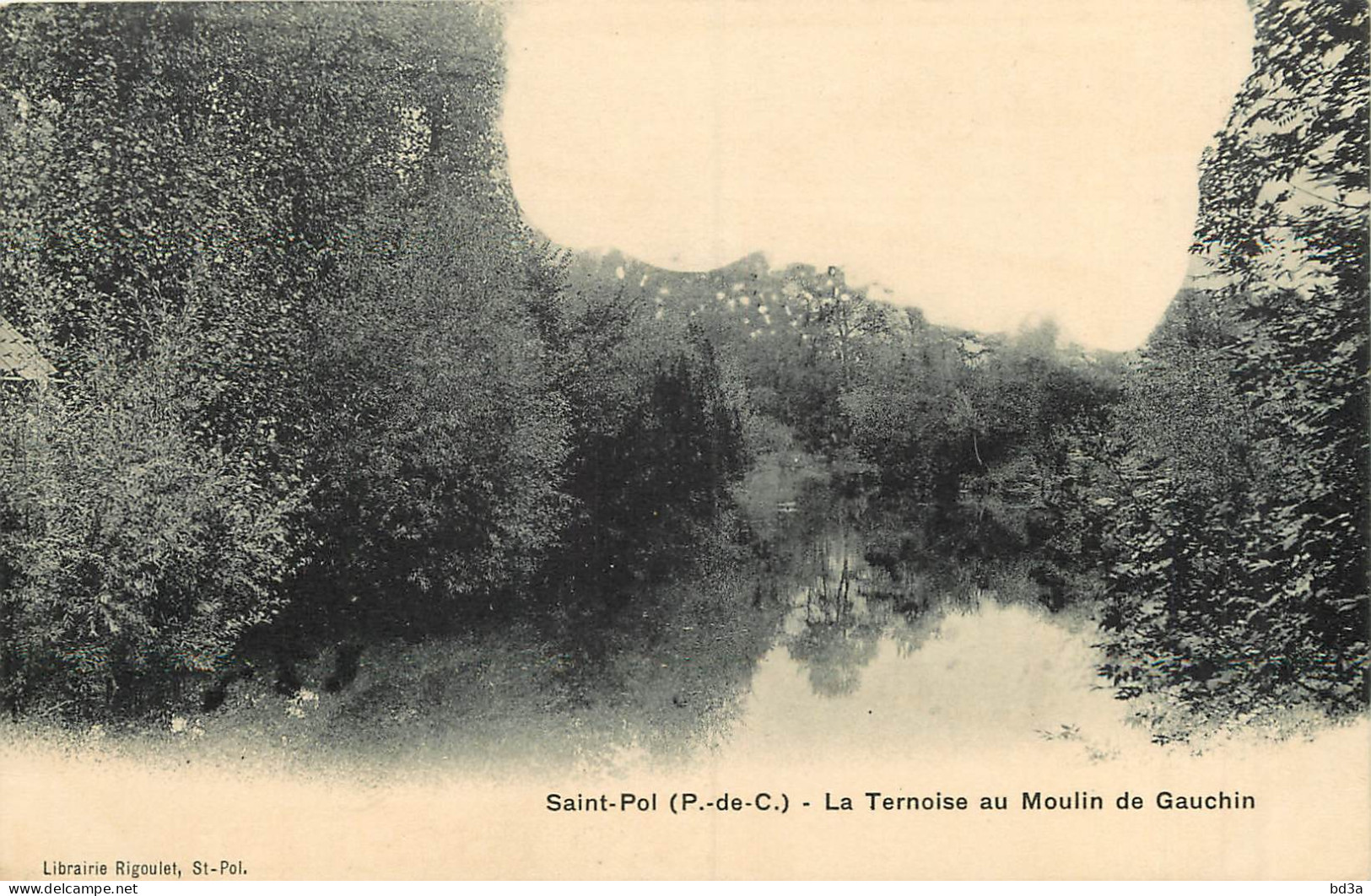 62 - SAINT POL - LA TERNOISE AU MOULIN DE GAUCHIN - PUBLICITE AU MONTAGNE SUISSES - Saint Pol Sur Ternoise