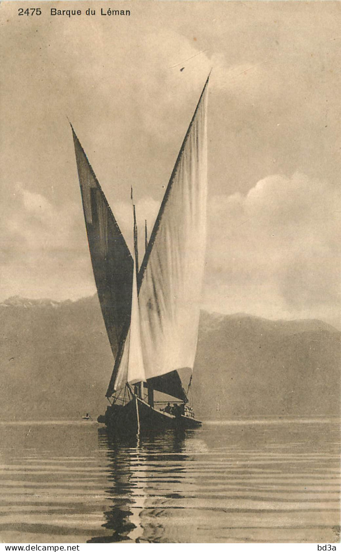  BARQUE DU LEMAN - Fishing Boats