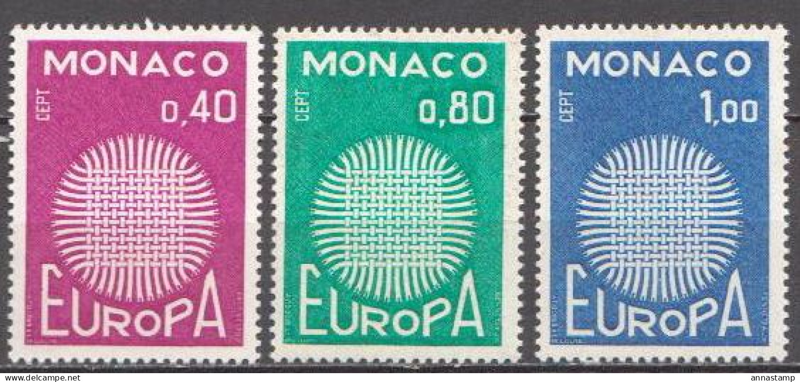 Monaco MNH Set - 1970