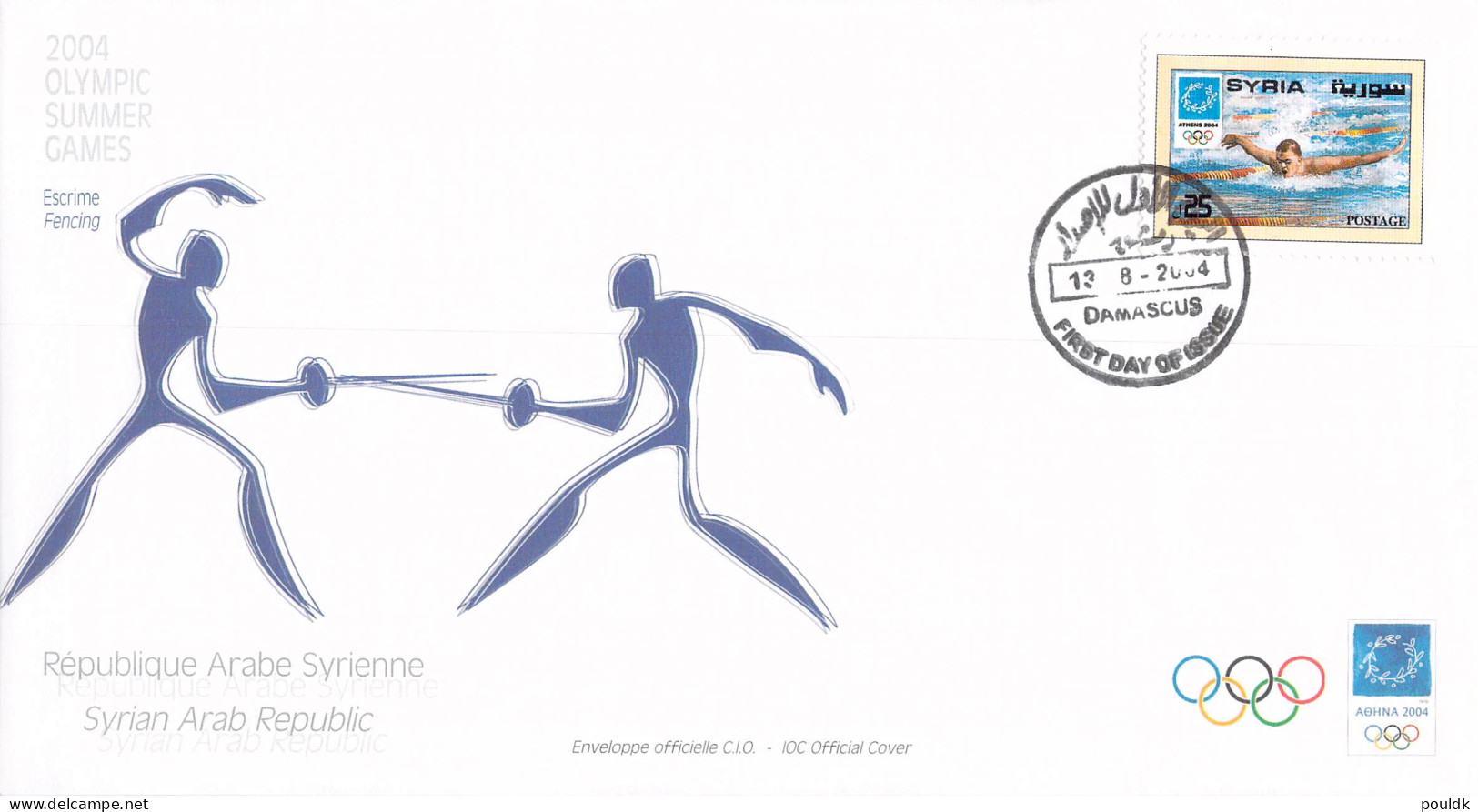 Olympic Games in Athens 2004 - ten covers, looks like FDC. Postal weight approx 0,09 kg. Please read Sales Con