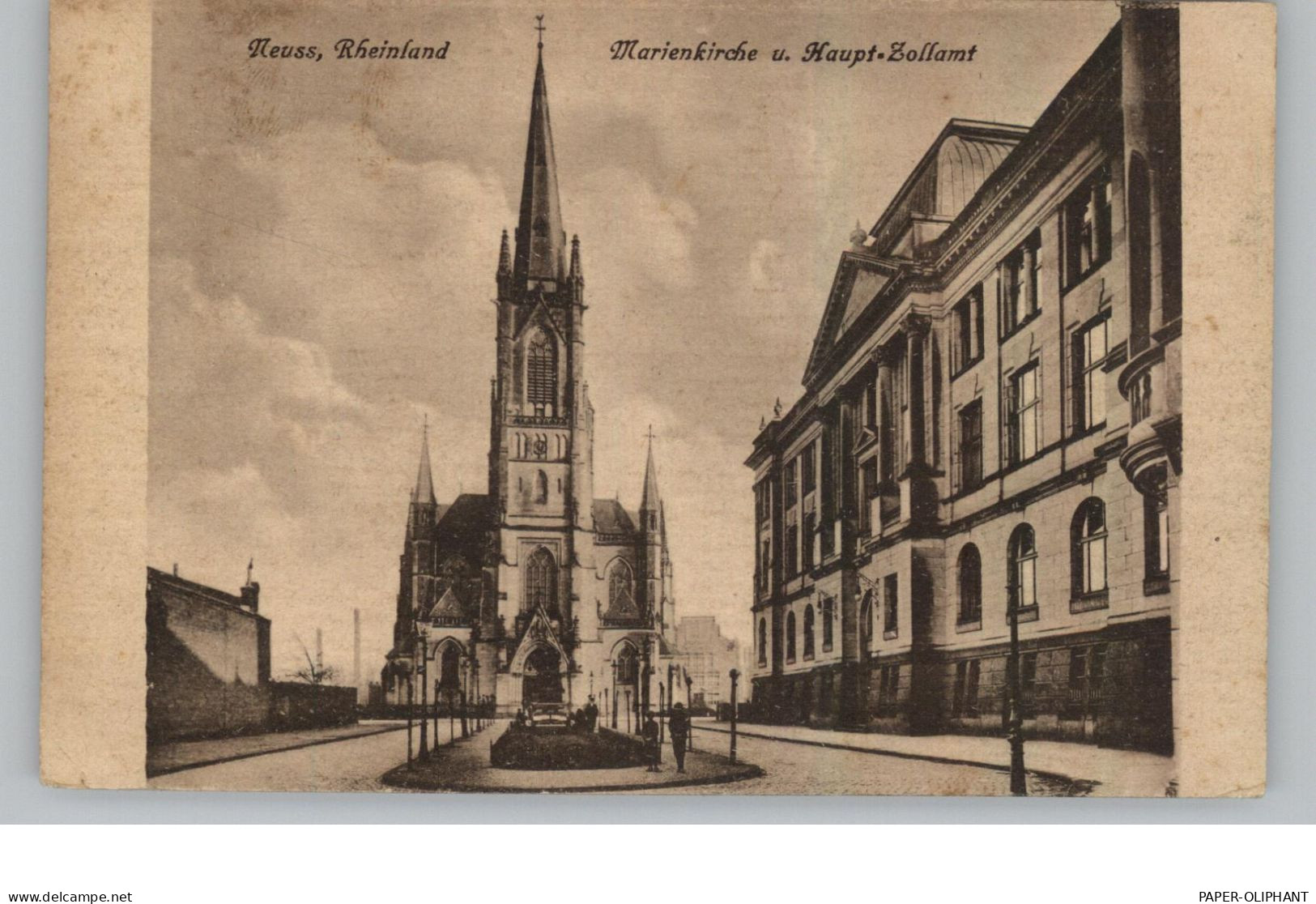 4040 NEUSS, Marienkirche Und Hauptzollamt - Neuss