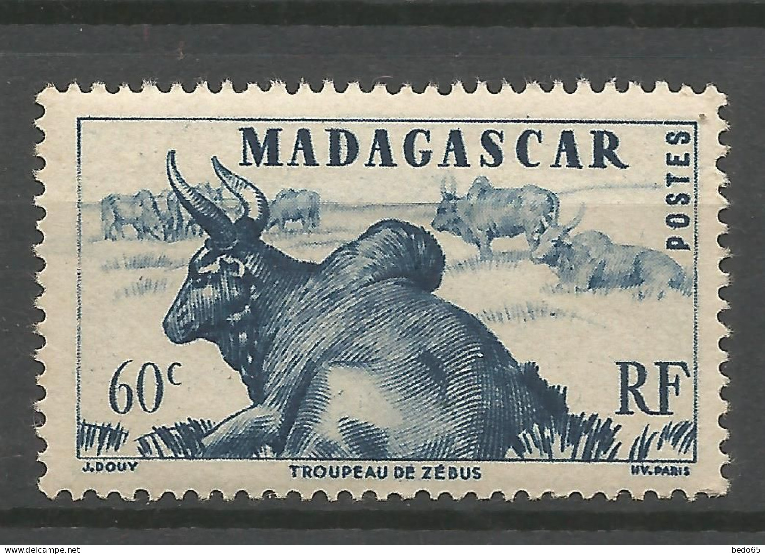 MADAGASCAR  N° 304 NEUF** SANS CHARNIERE NI TRACE / Hingeless  / MNH - Nuovi