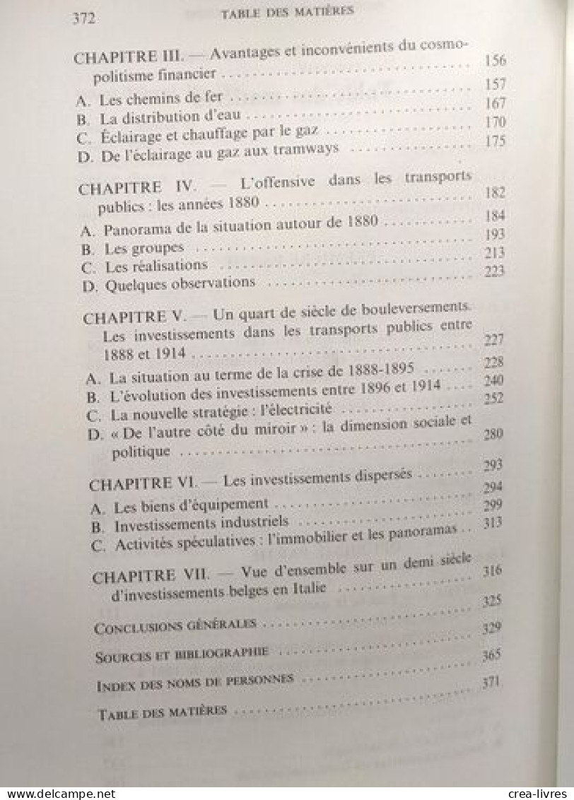 Les relations économiques italo-belges (1861-1914)