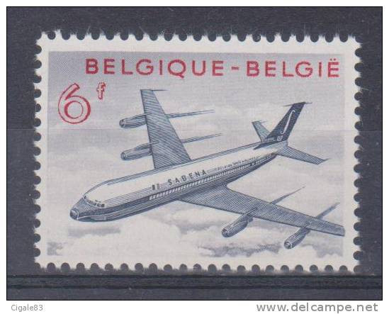 Belgique N° 1113 ** Boeing 707 - SABENA - 1959 - Unused Stamps