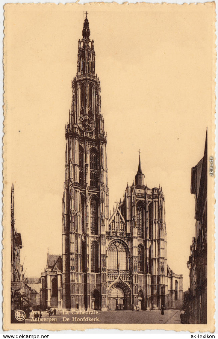 Antwerpen Anvers Kathedrale Zu Antwerpen &#47; Hofkirche 1940 - Autres & Non Classés