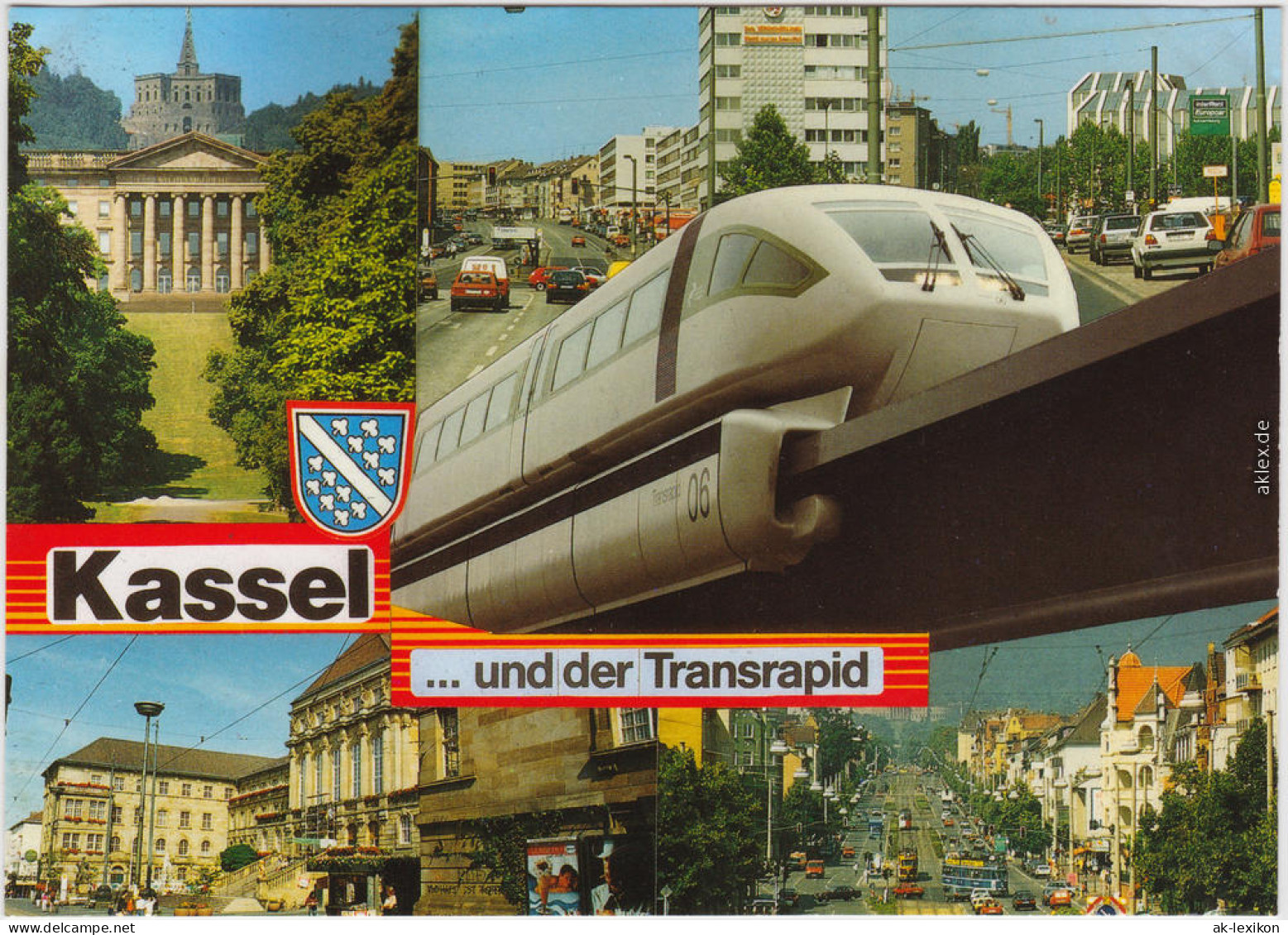 Bad Wilhelmshöhe Kassel Cassel Mehrbild: Ua Wilhelmshöhe - Transrapid 1994 - Kassel