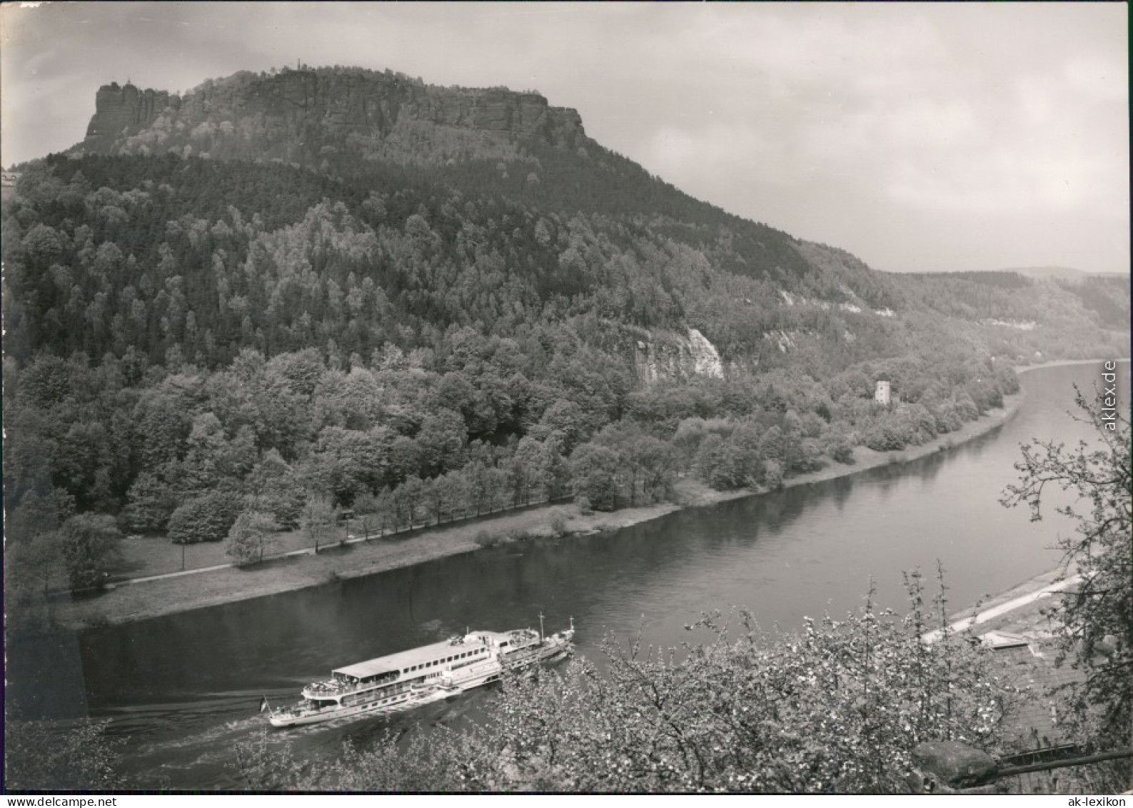 Ansichtskarte Porschdorf-Bad Schandau Lilienstein 1983 - Bad Schandau