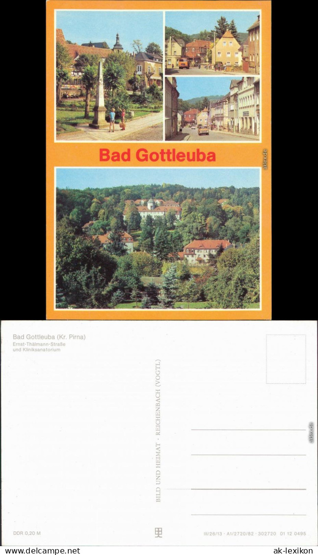 Bad Gottleuba-Bad Gottleuba-Berggießhübel Ernst-Thälmann-Straßeb1982 - Bad Gottleuba-Berggiesshuebel