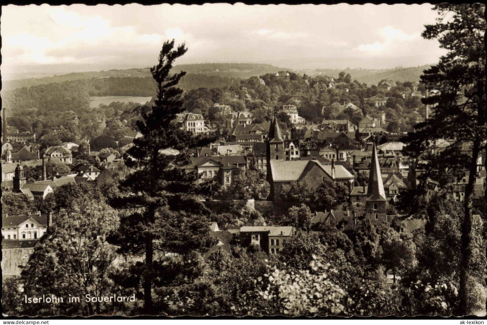 Ansichtskarte Iserlohn Panorama-Ansicht; Ortschaft Im Sauerland 1964 - Iserlohn