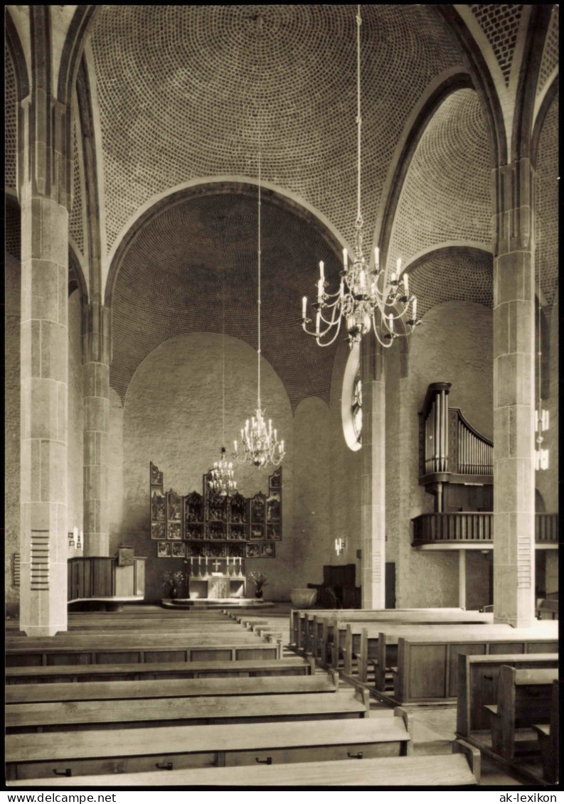 Ansichtskarte Bielefeld Altstädter Nicolai-Kirche, Altar Orgel 1965 - Bielefeld