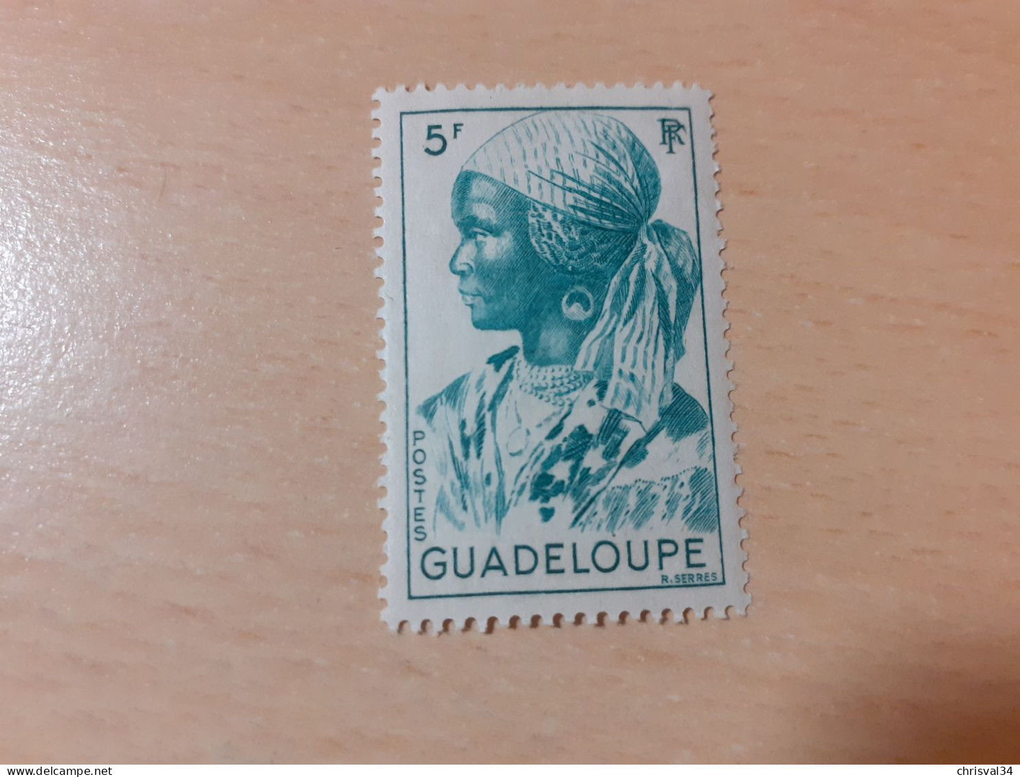 TIMBRE   GUADELOUPE       N  207    COTE  1,25   EUROS  NEUF  TRACE  CHARNIERE - Unused Stamps