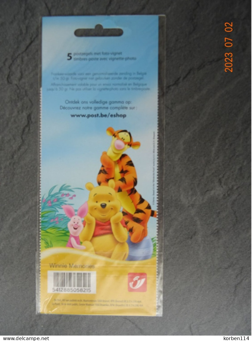 "  WINNIE THE POOH   "    DUOSTAMP NOG IN DE BLISTER - 1997-… Dauerhafte Gültigkeit [B]