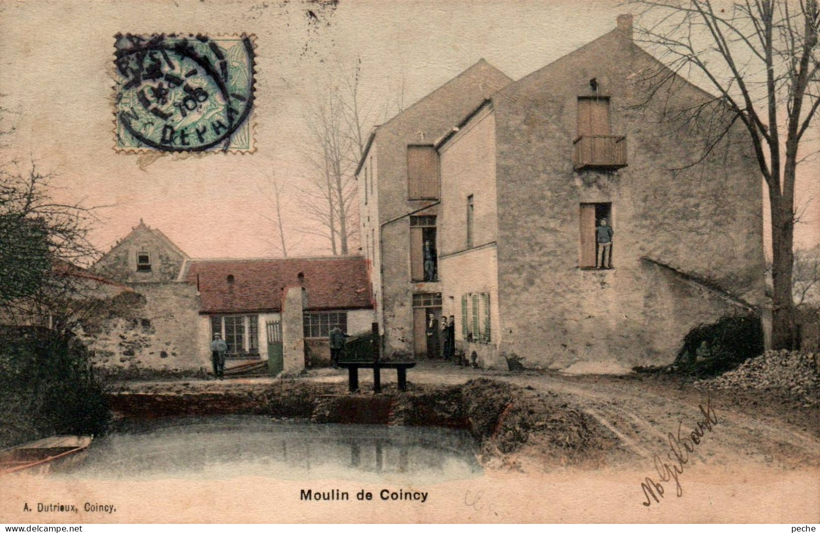 N°1783 W -cpa Moulin De Coincy - Moulins à Eau